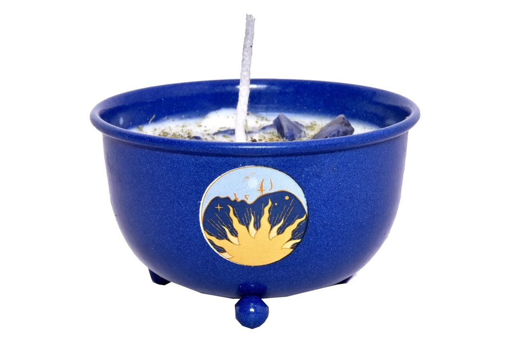 [14246] Celestial Scented Smudge Candle – 3"