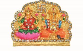 LAXMI GANESH JI 3.5"