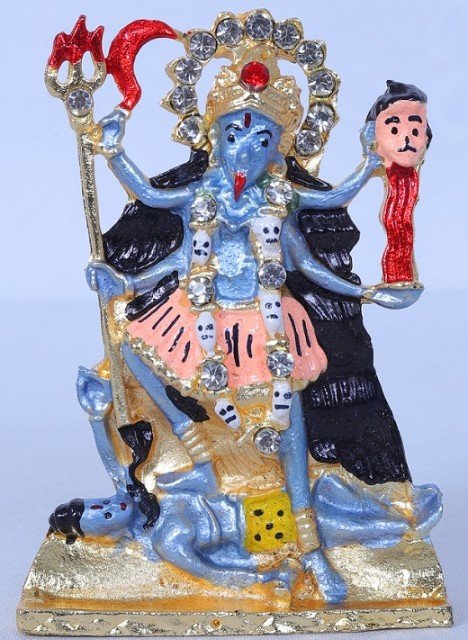 JEWELLED MAA KALI JI 3.5"