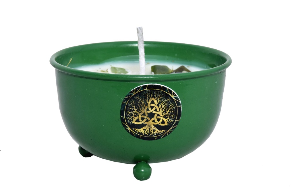 [14252] Triquetra Scented Smudge Candle – 3"