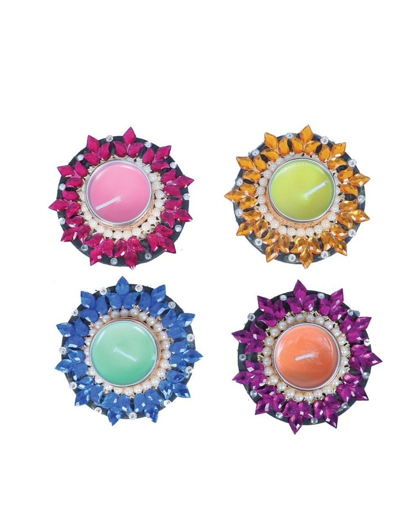 Floating Diya (Set of 4) 3.5”