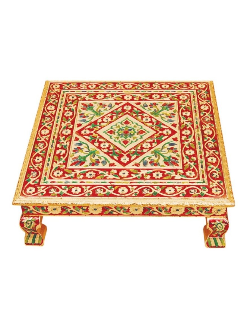 Golden Meenakari (18” x 18”)