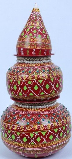 Decorative Nariyal Set (9”)