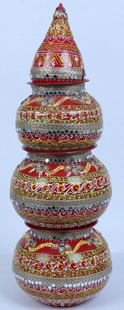 Decorative Nariyal Set (9”)