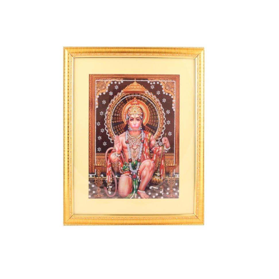 Wooden Frame Divine Picture 15x12.5