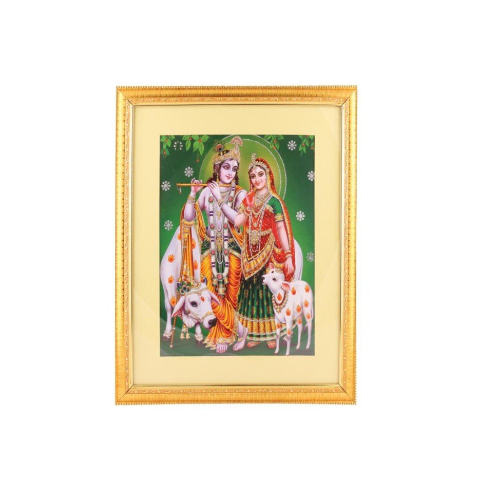 Wooden Frame Divine Picture 15x12.5