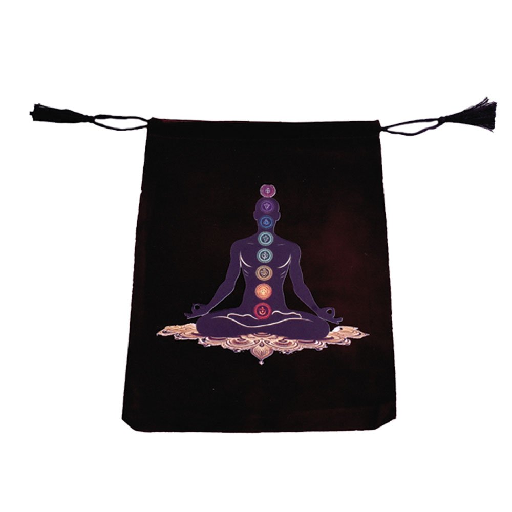 [14296] Energy Alignment Velvet Tarot Card Bag