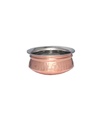 Copper Steel  Hyderabadi Handi (13 X 6.5 cm)