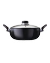 Hard Anodized Kadhai (9.5”) with Lid