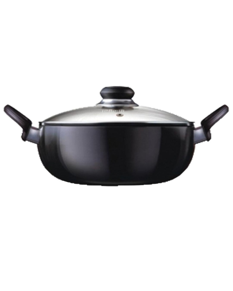 Hard Anodized Kadhai (10.25”) with Lid