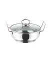 Stainless Steel Kadhai (9.5”)
