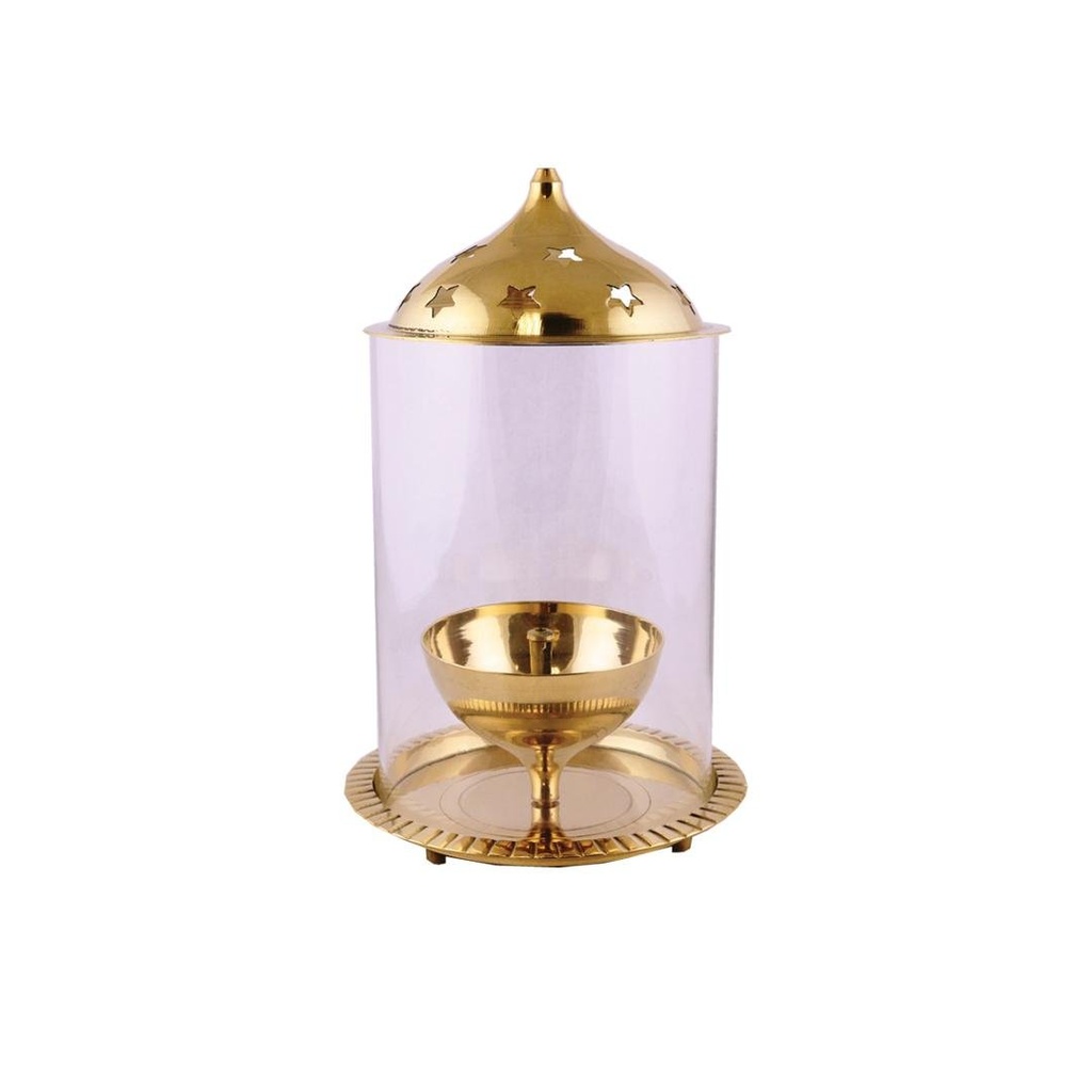 Akhand Diya with Chimney (5”X 4”)