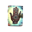 Healing Hand Blank Leather Journal
