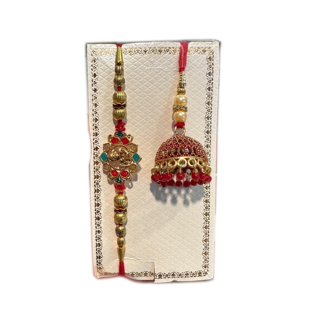 Bhaiya Bhabhi Rakhi Loomba Set