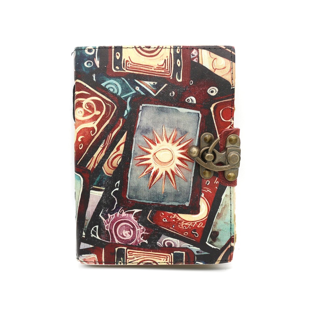 [14531] Mystical Deck Blank Leather Journal