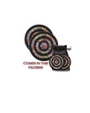Coasters (Set of 2) (D: 4”)