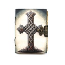 Sacred Cross Blank Leather Journal
