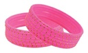 Pink Glass Bangles (Size; 2.8)PER DZ