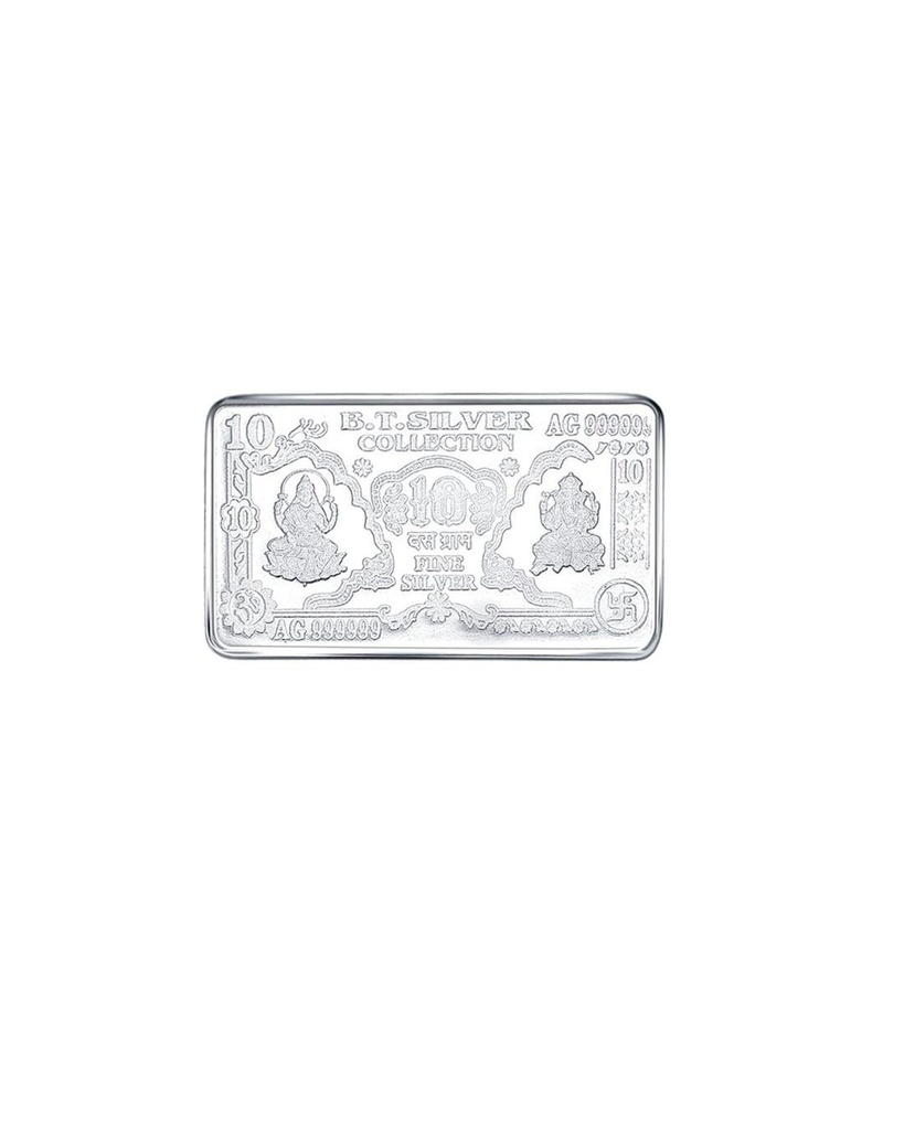 Silver Laxmi Note 10 Gms