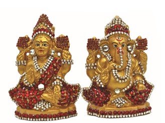 LAXMI GANESH JI 4"
