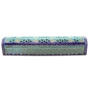 12" Blue Hand-Painted Wooden Incense Coffin Box