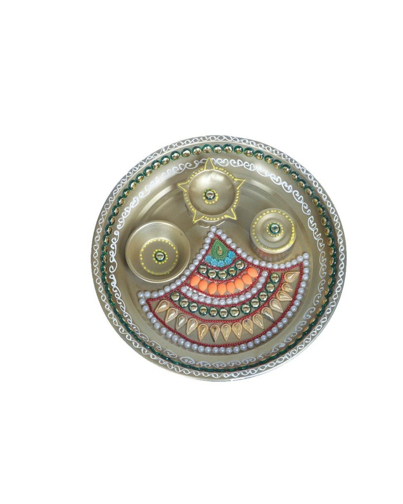PUJA THALI 8"