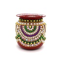 St. Steel Hand Painted Lota 4.5”