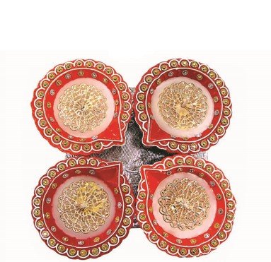 DIYA 3.5" SET OF 4 WITH WAX