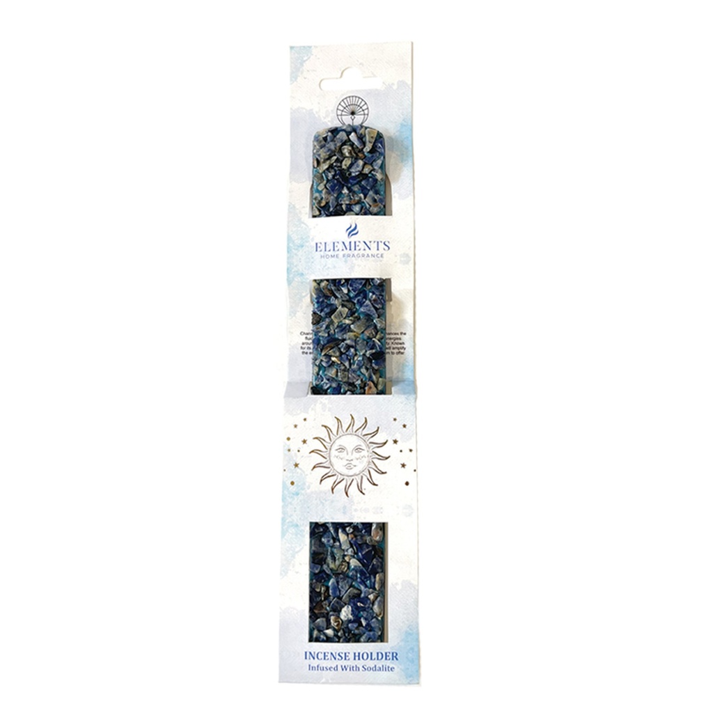 [14621] Sodalite Elements Incense Ash Catcher