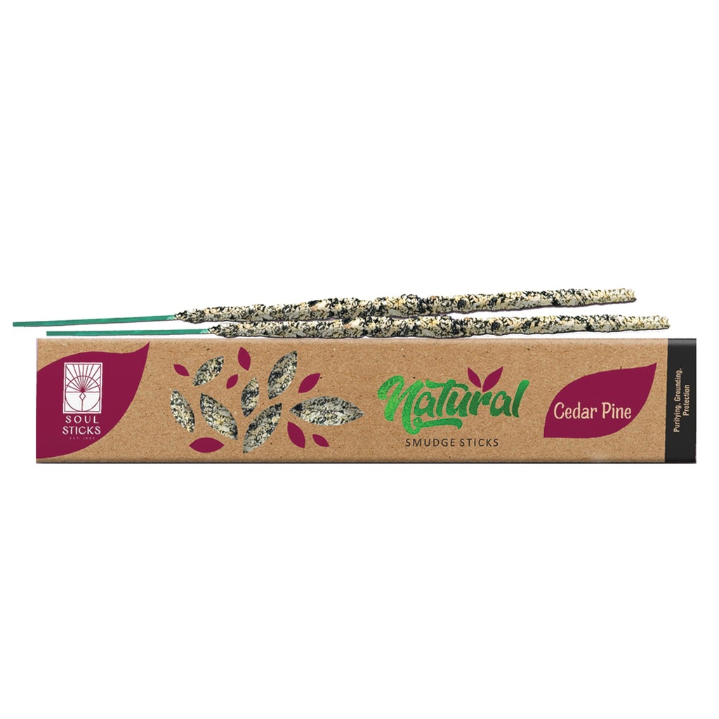 [14625] Cedar Pine Natural Smudge Sticks – 15g