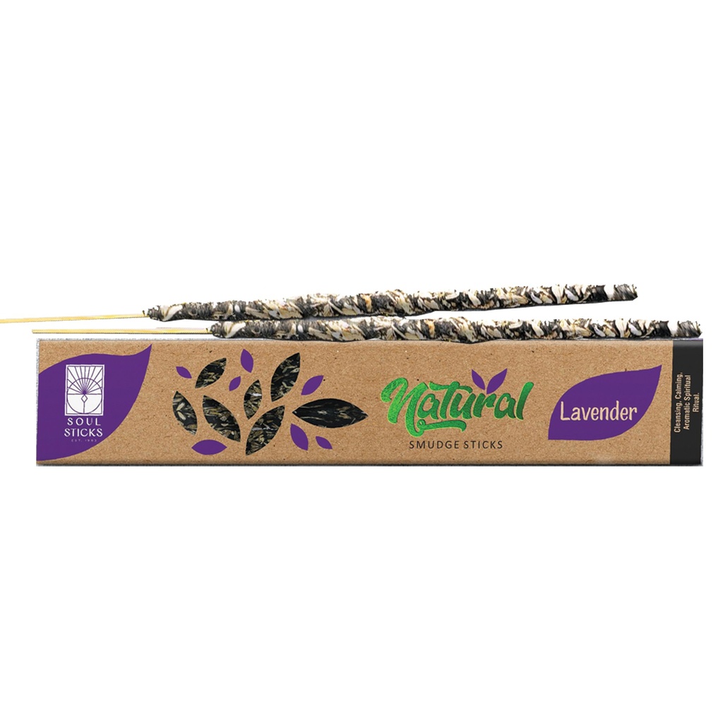 [14629] Lavender Natural Smudge Sticks – 15g