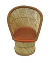 Hand Made Cane Chair (H: 34”)
