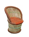 Hand Made Cane Chair (H: 16”, W: 20”)