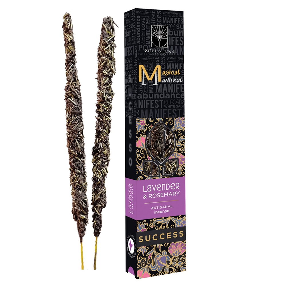 [14659] Magical Manifest Success: Lavender Artisanal Incense Sticks