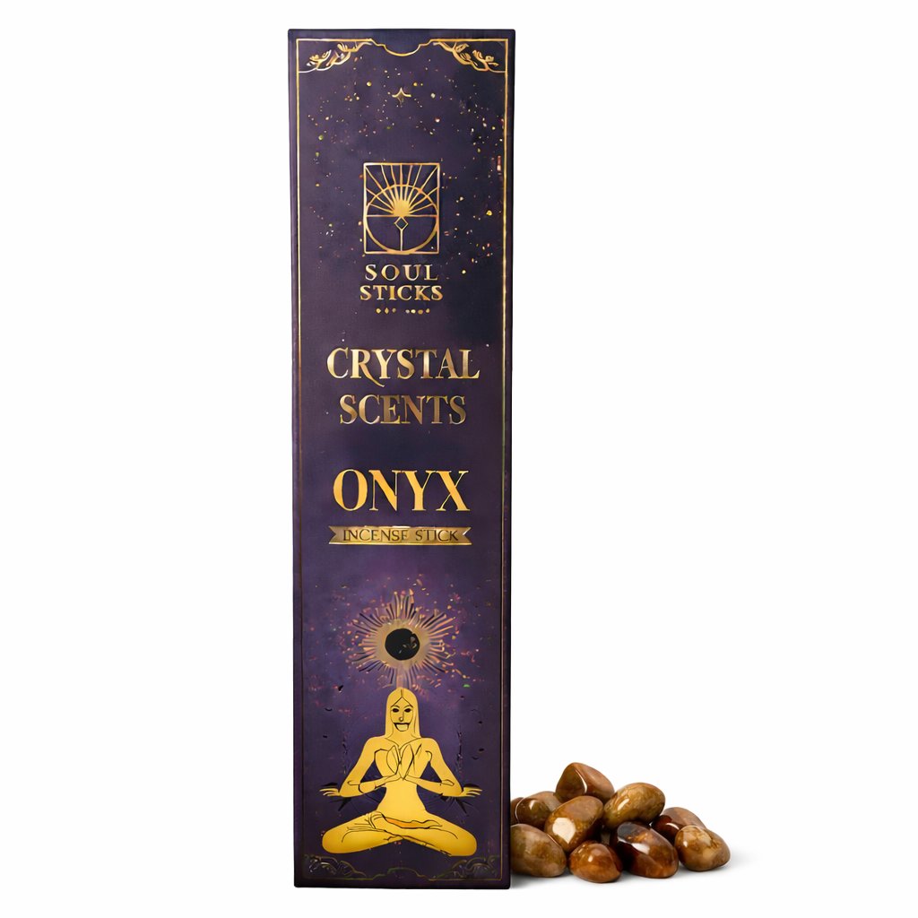 [14669] Onyx Crystal Scents Smudge Kit