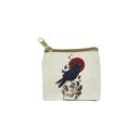 Raven & Skull Coin Purse – 3.5" x 4"