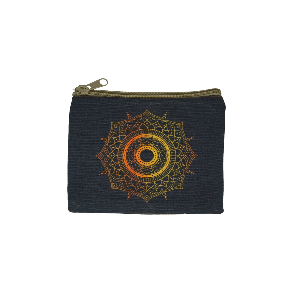 [14730] Mandala Magic Cosmetic Purse – 6" x 4.5"
