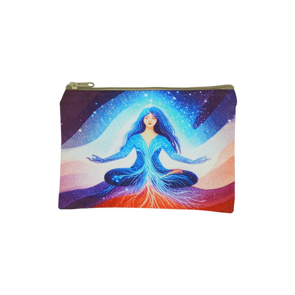 [14747] Yoga Cosmetic Purse – 8.5" x 6"