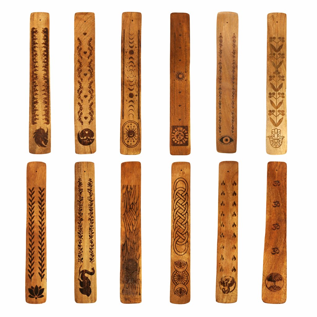 12" Variety Pack Incense Holder – Set of 12