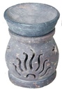Soapstone Oil Lamp – 3" / Style 6