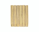 11" Two Toned Wooden Ash Catchers – Set of 12