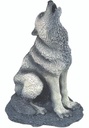 Howling Wolf Incense Cone Burner – Polyresin