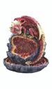 Red Baby Dragon Backflow Burner w/ LED – 5.5"