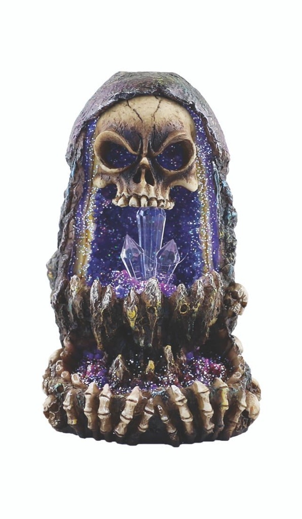 [31534] Skull Backflow Burner w/ LED – 6.5"