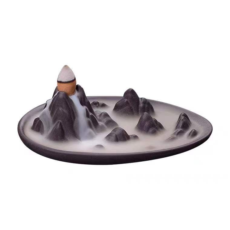 [31553] Mountain Peak Ceramic Backflow Burner
