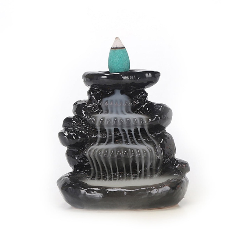 [31580] Emerald Falls Ceramic Backflow Burner