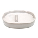 5" White Ceramic Burner Plate