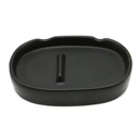 5" Black Ceramic Burner Plate
