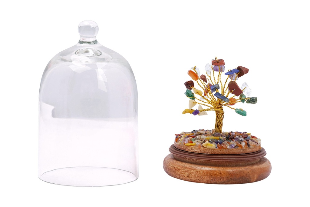 [32148] 7 Chakra Crystal Dome Tree