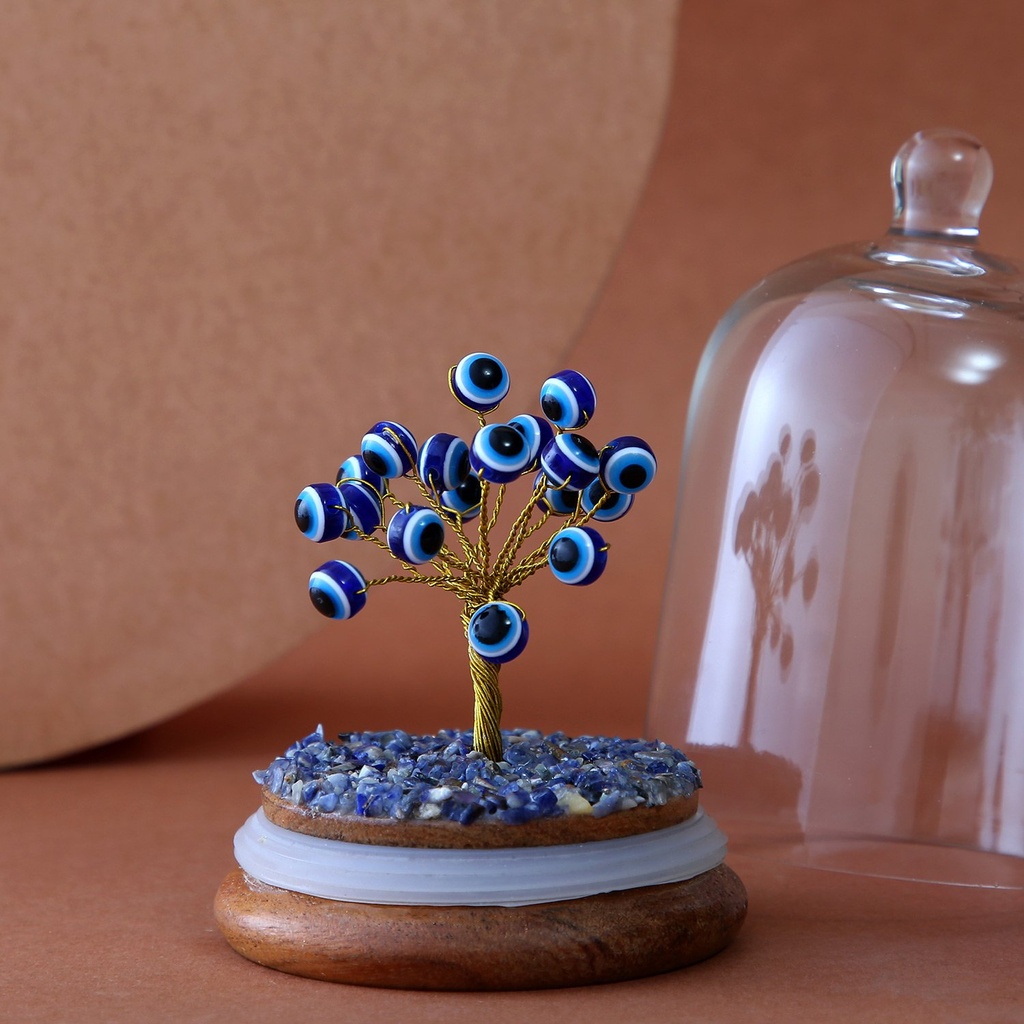 [32157] Evil Eye Crystal Dome Tree